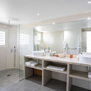 Bathroom at PIE OCV, Hillside/Orient, St. Martin