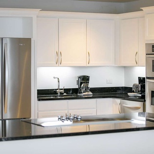 Kitchen at PIE COV, Beachfront/Cupecoy, St. Martin