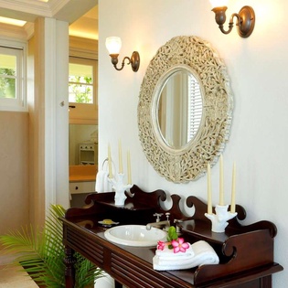 Bathroom at AXA SAN, Long Bay, Anguilla