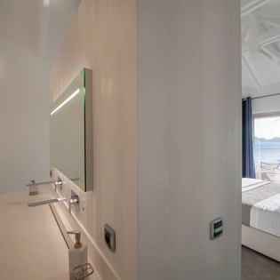 Bathroom at WV VPM, Pointe Milou, St. Barthelemy