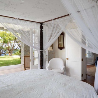 Bedroom at WV PBO, Colombier, St. Barthelemy