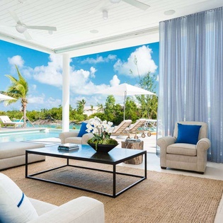 Living Room at TC BCL, Leeward, Turks & Caicos