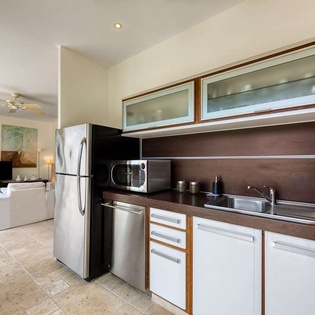 Kitchen at SXM LVB, Beach Side/Baie Rouge, St. Martin