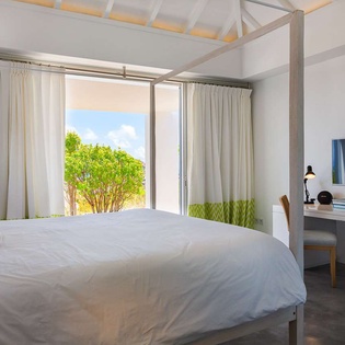 Bedroom at WV ECO, Gouverneur, St. Barthelemy