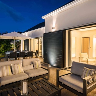Deck at WV CIO, Grand Cul de Sac, St. Barthelemy
