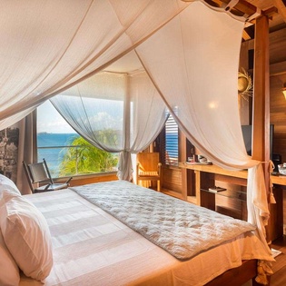 Bedroom at WV BAY, Pointe Milou, St. Barthelemy