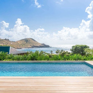 Villa Pool at WV CUT, Toiny, St. Barthelemy