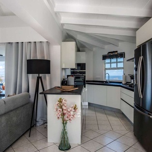 Kitchen at WV ALO, Vitet, St. Barthelemy