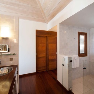 Bathroom at WV LAM, Gustavia, St. Barthelemy