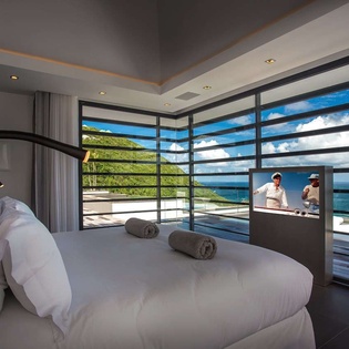 Bedroom at WV WAY, Colombier, St. Barthelemy