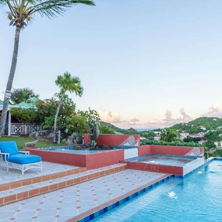 Villa Pool at WV MGO, Colombier, St. Barthelemy