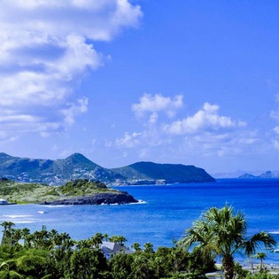 The view from WV EKA, Camaruche, St. Barthelemy