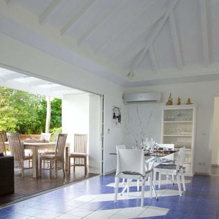 Living Room at WV EZE, Lorient Beach, St. Barthelemy