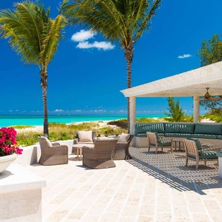Gazebo at PL COR, Grace Bay/Leeward, Turks & Caicos