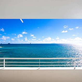 The view from PIE FAR, Beachfront/Cupecoy, St. Martin