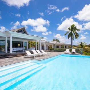 Villa Pool at SXM NOL, Hillside/Terres Basses, St. Martin