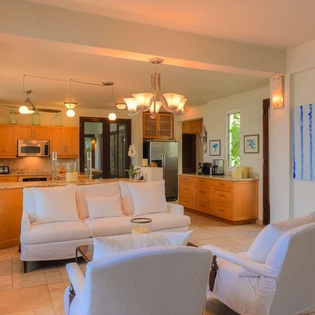 Living Room at AXA BES, Blowing Point, Anguilla