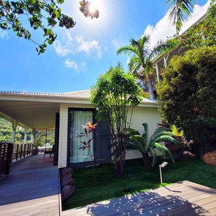 Deck at WV CRK, Petit Cul de Sac, St. Barthelemy