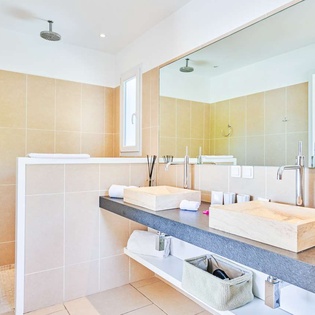 Bathroom at WV ANK, Colombier, St. Barthelemy