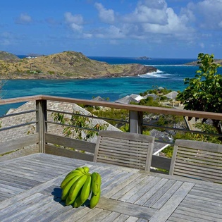 Deck at WV LAR, Petit Cul de Sac, St. Barthelemy