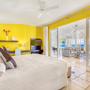 Bedroom at SXM LVB, Beach Side/Baie Rouge, St. Martin