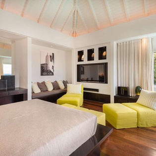 Bedroom at WV ECL, Camaruche, St. Barthelemy