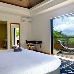 Bedroom at WV APK, Flamands, St. Barthelemy