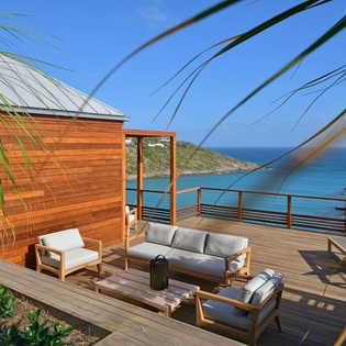 Deck at WV VUM, Marigot, St. Barthelemy