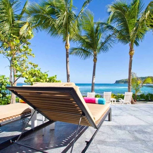 The view from WV BAS, Lorient Beach, St. Barthelemy