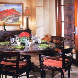 Dining Room at AXA BOP, Sandy Hill, Anguilla