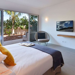 Bedroom at WV ABR, Anse des Cayes, St. Barthelemy