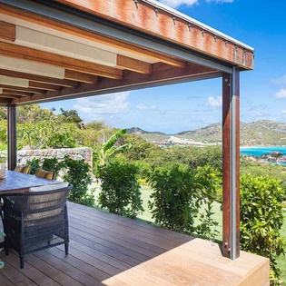 Terrace at WV CTH, St. Jean, St. Barthelemy