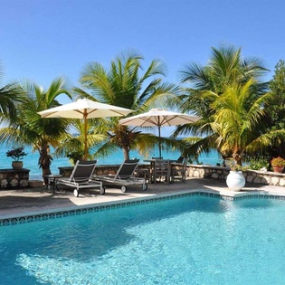 Villa Pool at PIE BAI, Beach Side/Baie Longue, St. Martin