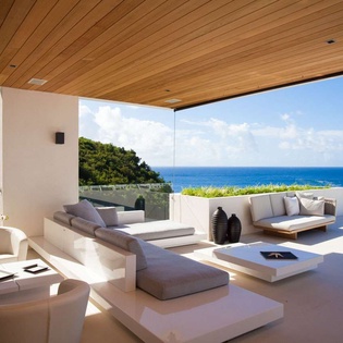 Terrace at WV VIT, Lurin, St. Barthelemy