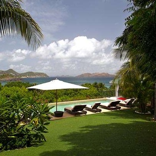 The view from WV CML, Camaruche, St. Barthelemy