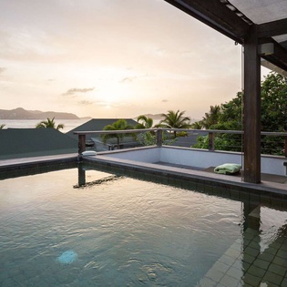 Villa Pool at WV BOU, Pointe Milou, St. Barthelemy
