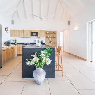 Kitchen at WV ANK, Colombier, St. Barthelemy