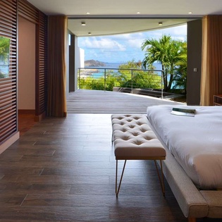Bedroom at WV FLA, Flamands, St. Barthelemy