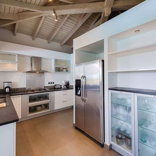 Kitchen at SXM NOL, Hillside/Terres Basses, St. Martin