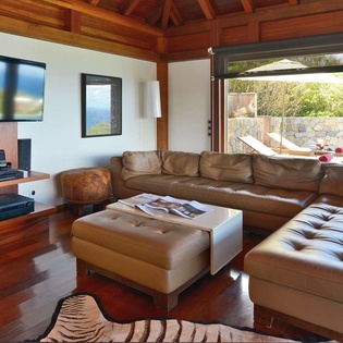Living Room at WV MJS, Flamands, St. Barthelemy