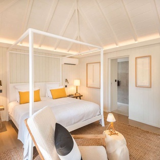 Bedroom at WV MNT, Pointe Milou, St. Barthelemy