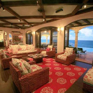 Living Room at AXA AMA, Shoal Bay East, Anguilla