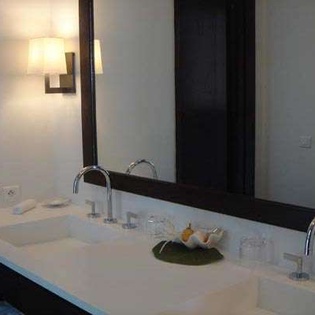 Bathroom at WV BBS, St. Jean, St. Barthelemy