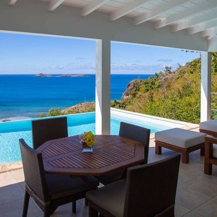 Terrace at WV TOR, Lorient, St. Barthelemy