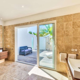 Bathroom at SXM AMB, Hillside/Terres Basses, St. Martin