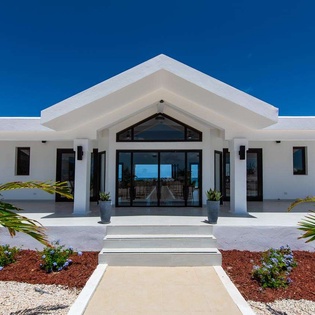 Exterior of AXA PBA, Blowing Point, Anguilla
