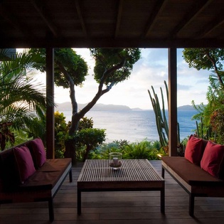 Bedroom at WV IDS, Pointe Milou, St. Barthelemy