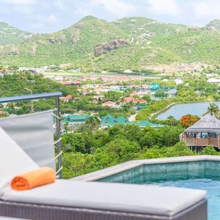 The view from WV MBL, St. Jean, St. Barthelemy
