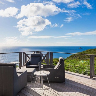 Deck at WV MER, Gouverneur, St. Barthelemy