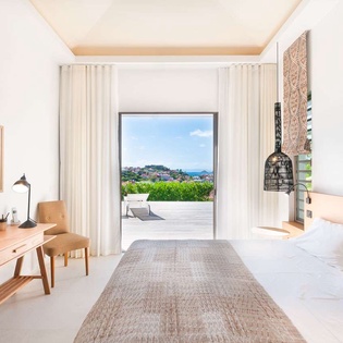 Bedroom at WV SBV, Gustavia, St. Barthelemy